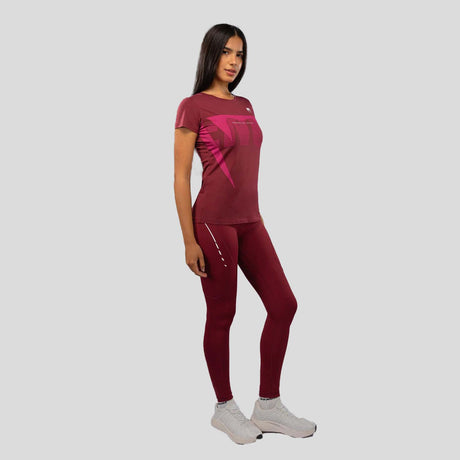 Venum Adrenaline Women's T-Shirt Burgundy/Pink