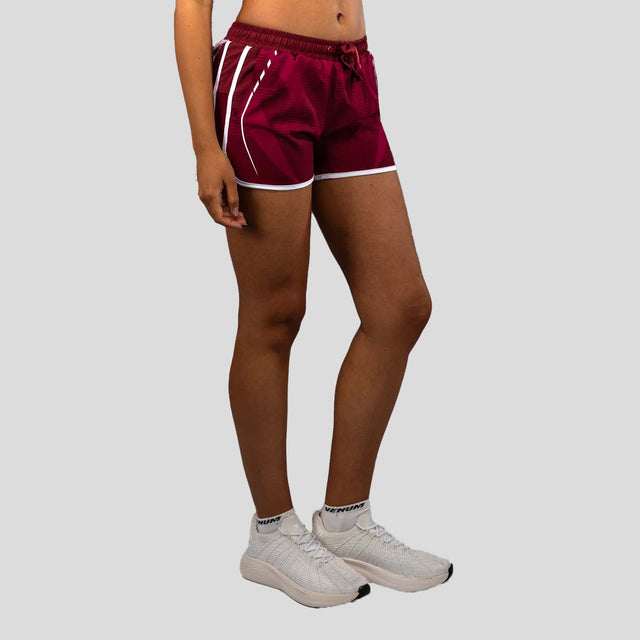 Venum Adrenaline Women's Training Shorts Burgundy/Pink