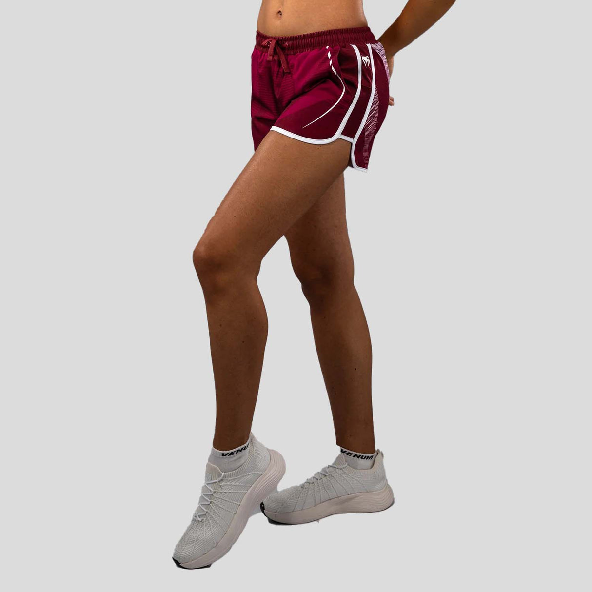 Venum Adrenaline Women's Training Shorts Burgundy/Pink