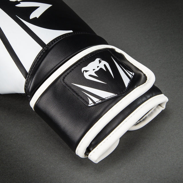 Venum Challenger 2.5 Boxing Gloves – Black/White - side