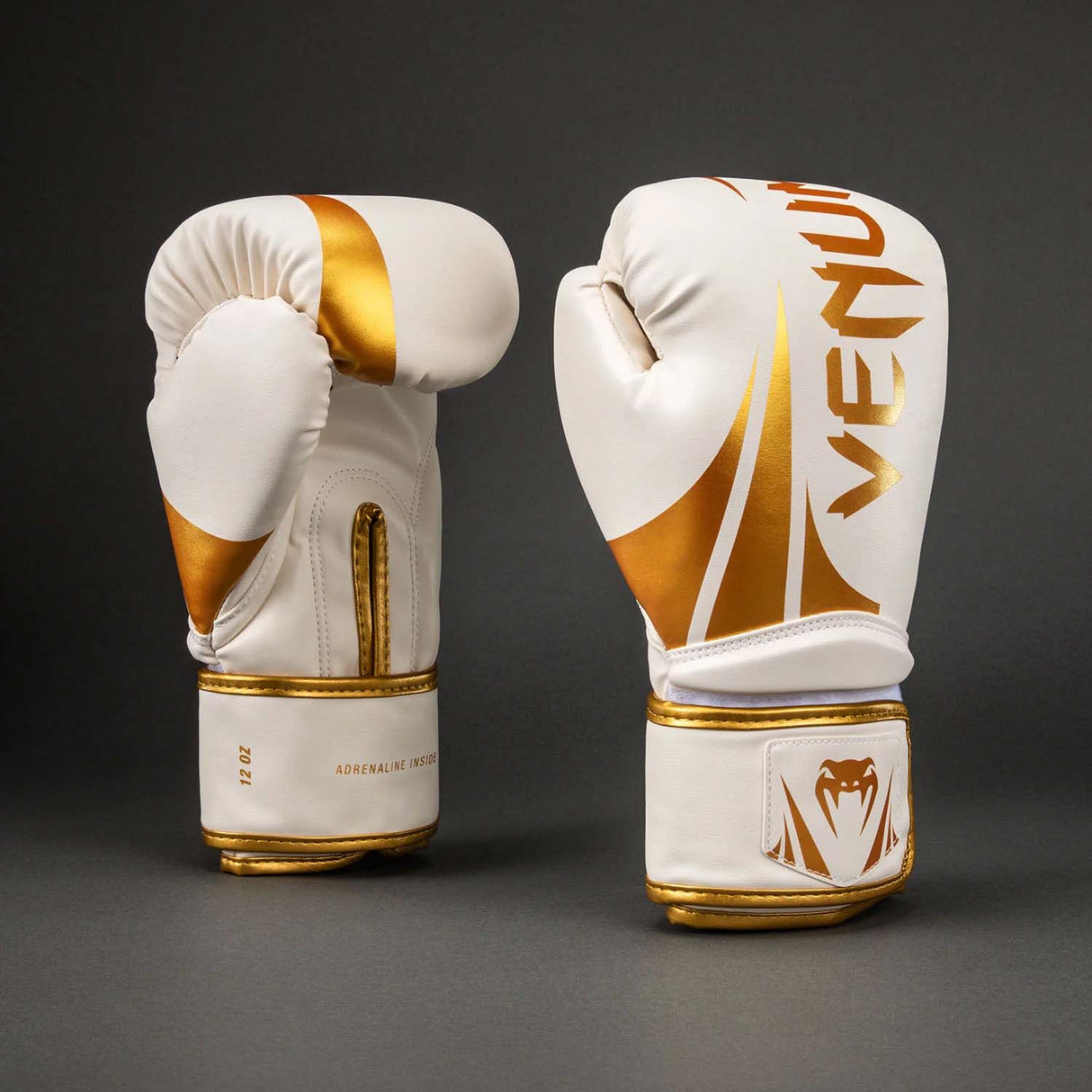 Venum Challenger 2.5 Boxing Gloves White/Gold