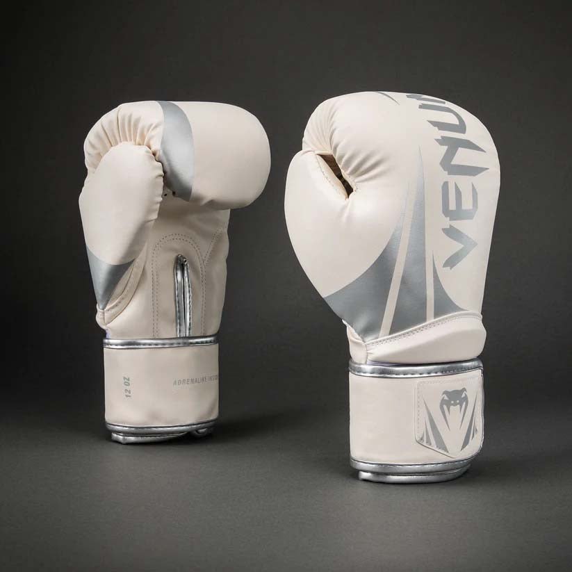 Venum Challenger 2.5 Boxing Gloves White/Silver