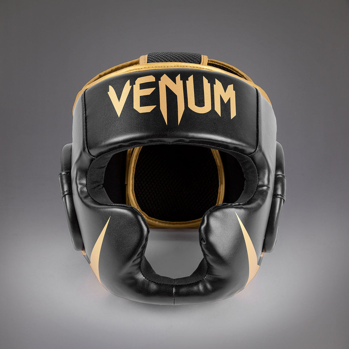 Venum Challenger Headgear Black/Gold - front