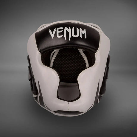 Venum Challenger Kids Headgear Black/White - front