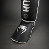 Venum Challenger Stand Up Shin Guards Black/Silver - side