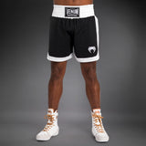 Venum Classic Boxing Shorts Black/White - side