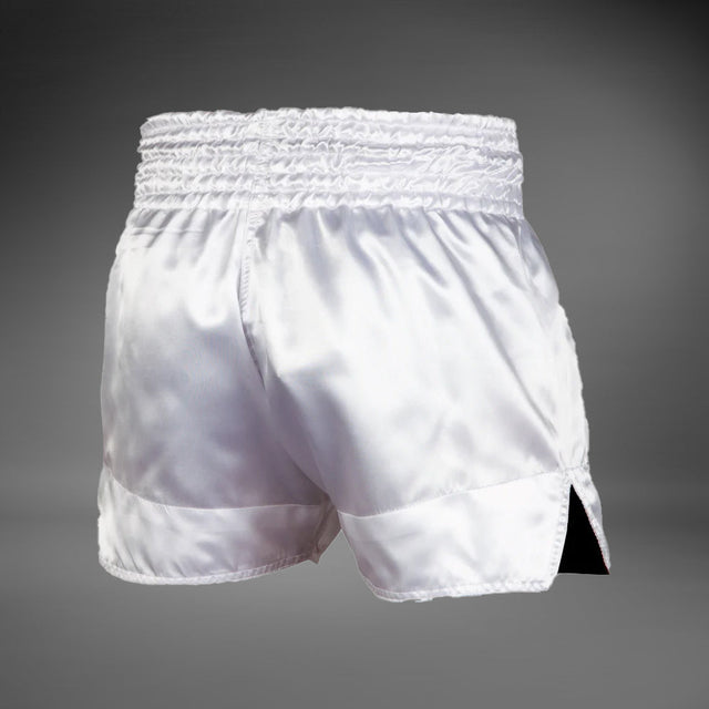 Venum Classic Muay Thai Short White/Gold - back