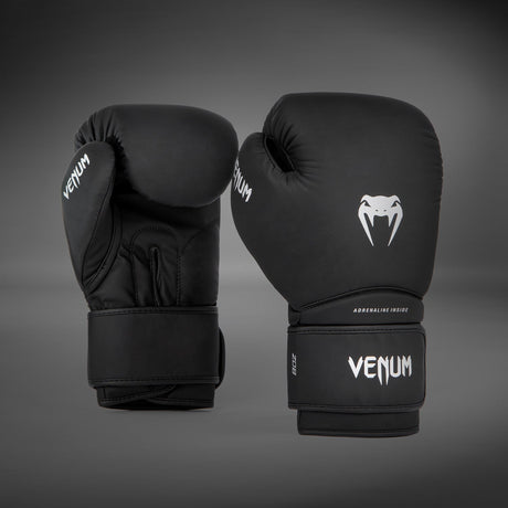 Venum Contender 1.5 Boxing Gloves Black/White - front