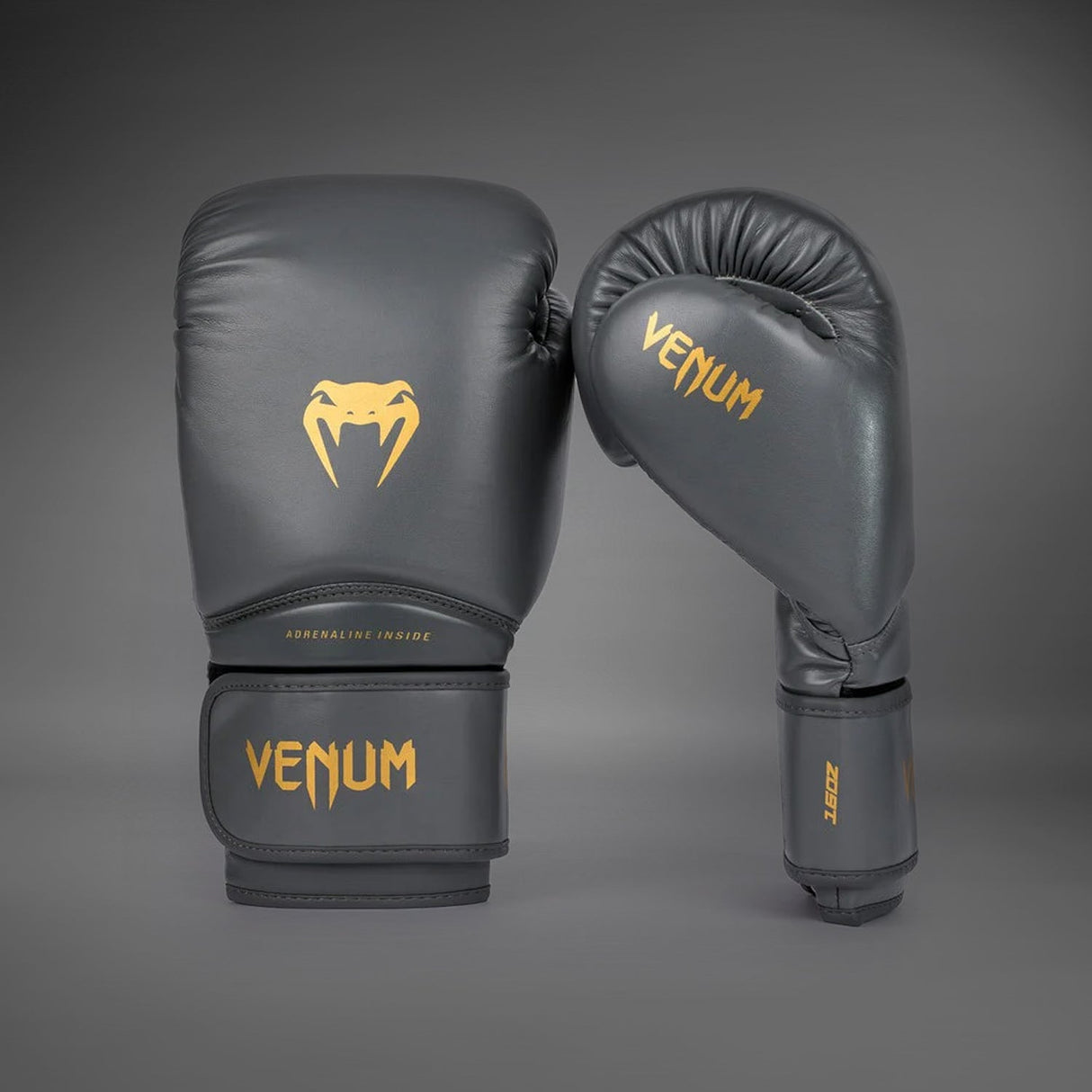 Venum Contender 1.5 Boxing Gloves Grey/Gold - detail
