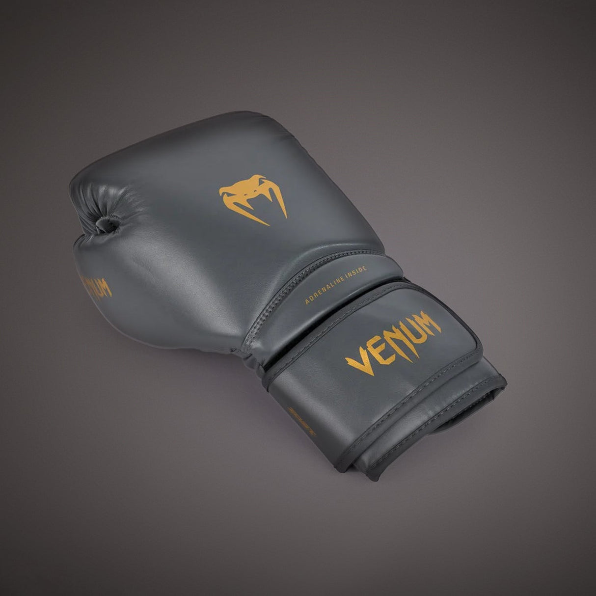 Venum Contender 1.5 Boxing Gloves Grey/Gold - side