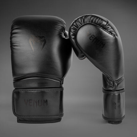 Venum Contender 1.5 Kids Boxing Gloves Black/Black - back
