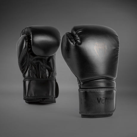 Venum Contender 1.5 Kids Boxing Gloves Black/Black - front