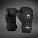 Venum Contender 1.5 Kids Boxing Gloves Black/White - front