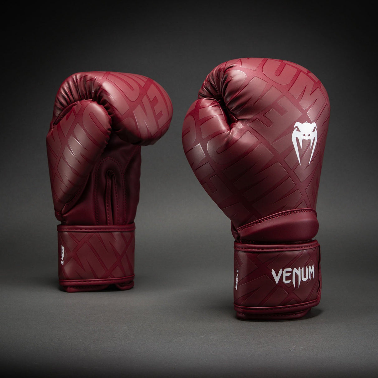Venum Contender 1.5 XT 3D Boxing Gloves Dark Red - front