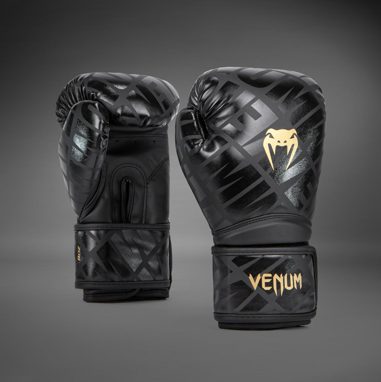 Venum Contender 1.5 XT Kids Boxing Gloves Black Gold - front