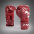 Venum Contender 1.5 XT Kids Boxing Gloves White Burgundy - front