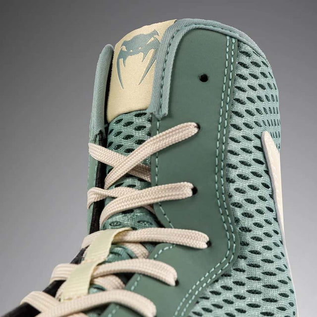 Venum Contender Boxing Boots Aqua Green /Ivory