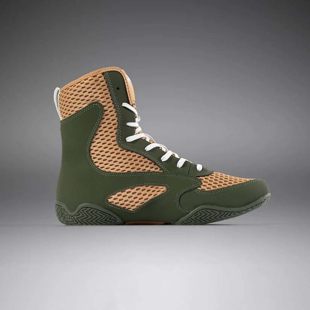 Venum Contender Boxing Boots Military Green/Sand