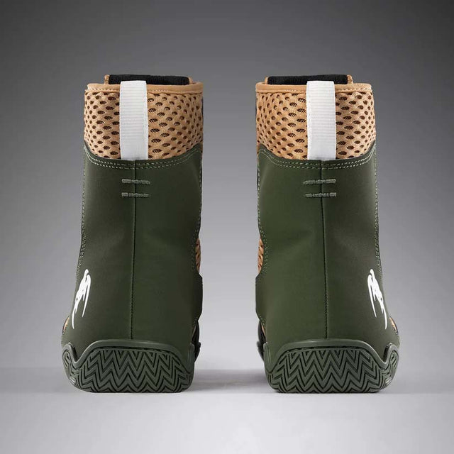 Venum Contender Boxing Boots Military Green/Sand