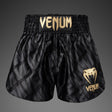 Venum Contender XT Muay Thai Shorts – Black/Gold - front