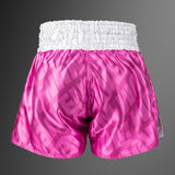 Venum Contender XT Muay Thai Shorts Candy Pink/ White - side