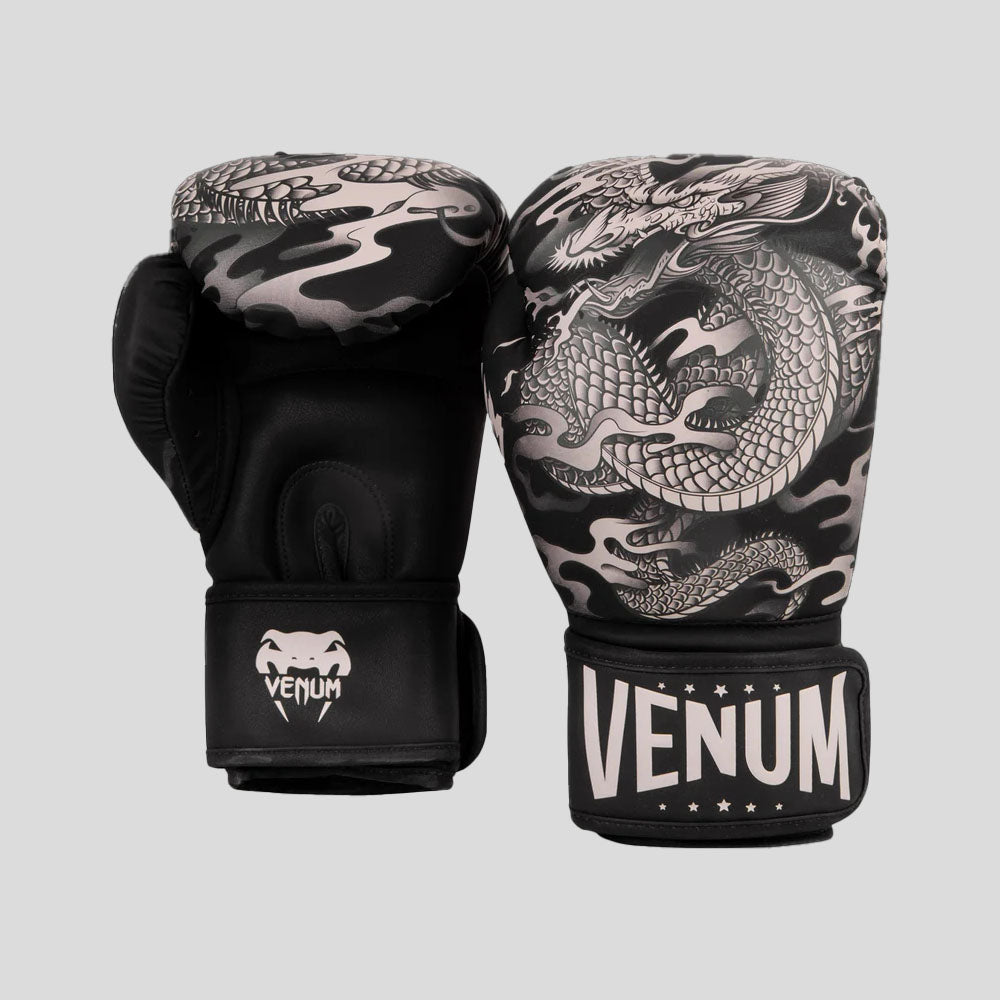Venum Dragon's Flight Boxing Gloves Black/Sand