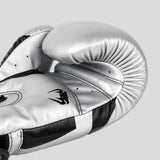 Venum Elite Boxing Gloves Silver/Black