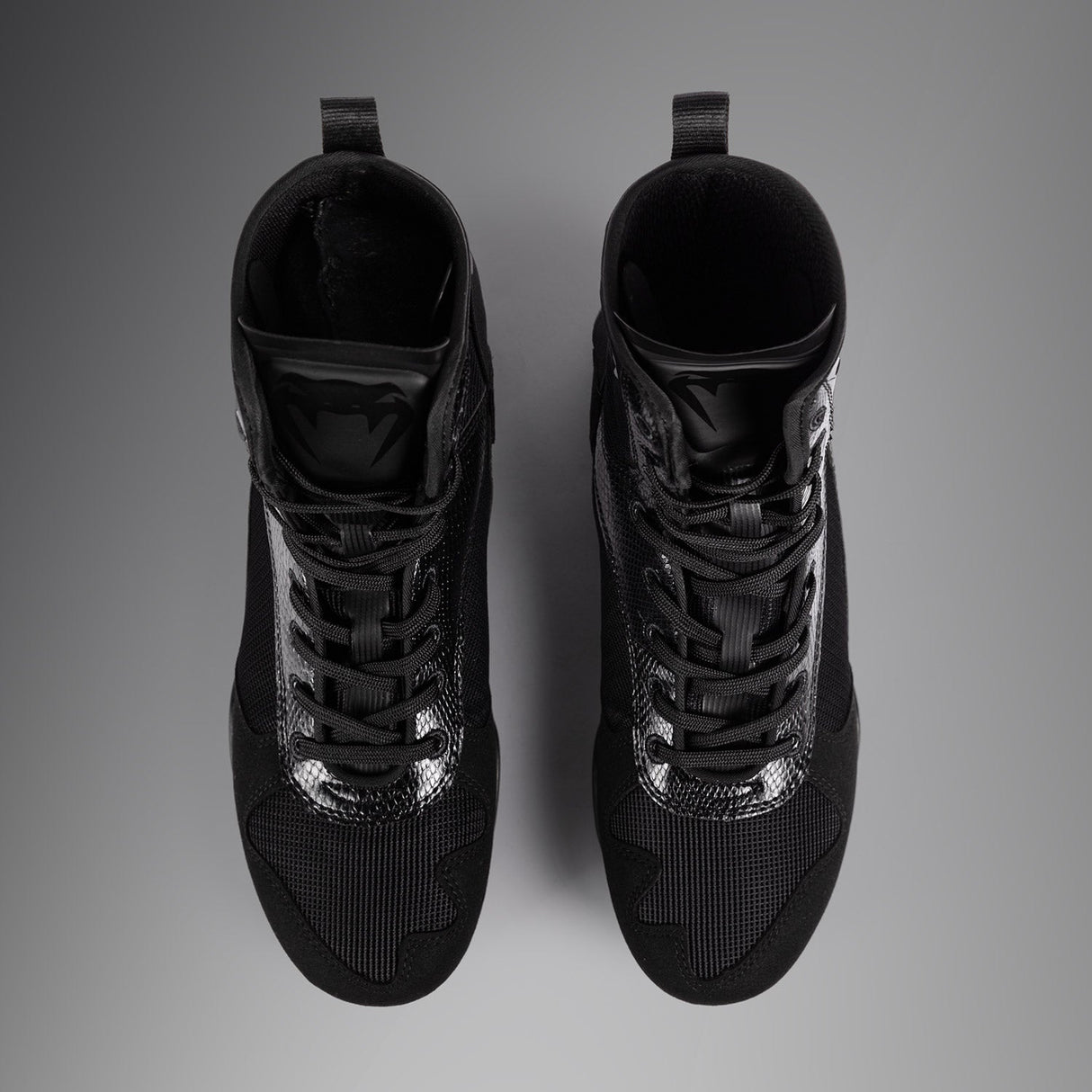 Venum Elite Boxing Shoes Black - side