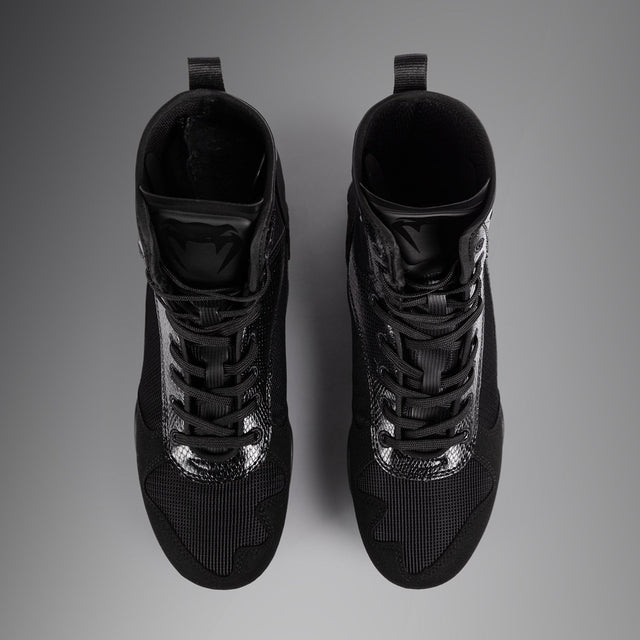 Venum Elite Boxing Shoes Black - side