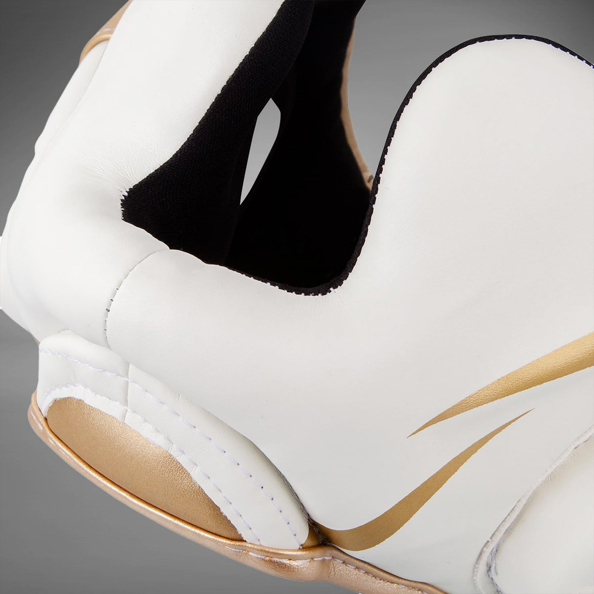 Venum Elite Headgear White/Gold - 5