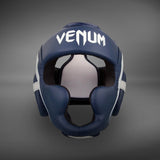 Venum Elite Headgear White/Navy Blue - back
