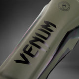 Venum Elite Stand Up Shin guards Khaki/Black - back