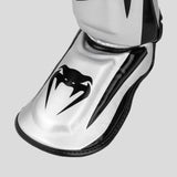 Venum Elite Stand Up Shin Guards Silver/Black