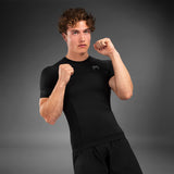 Venum G Fit Air Rashguard Shortsleeve Black - front