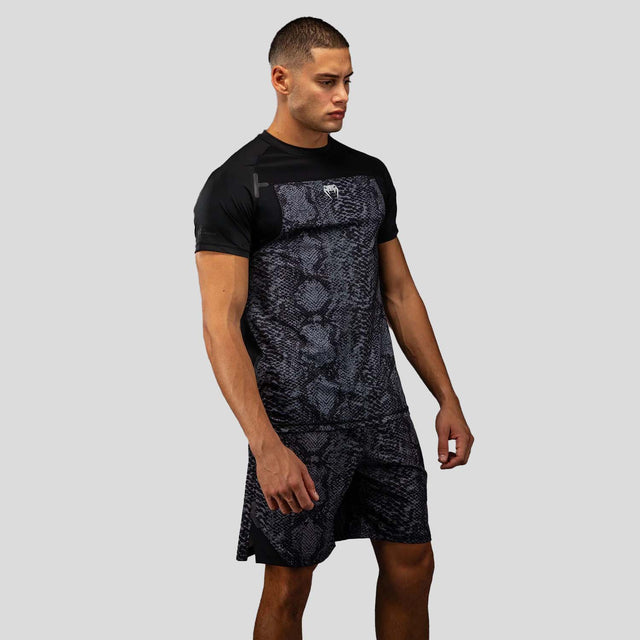 Venum G-Fit Scales Dry-Tech T-Shirt Black/Charcoal Grey