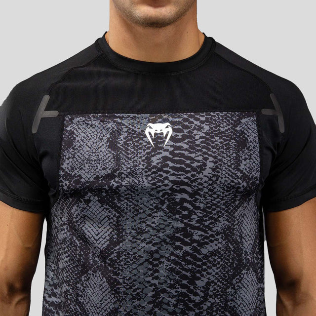 Venum G-Fit Scales Dry-Tech T-Shirt Black/Charcoal Grey