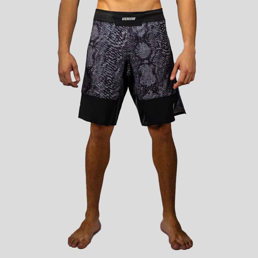 Venum G-Fit Scales Fight Shorts Black/Charcoal Grey