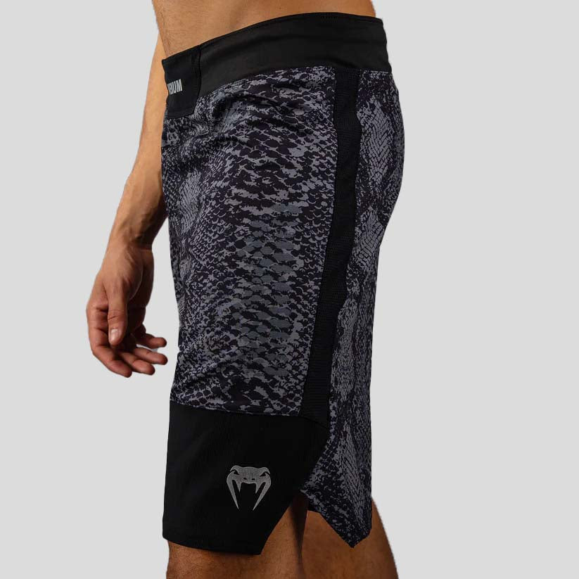 Venum G-Fit Scales Fight Shorts Black/Charcoal Grey