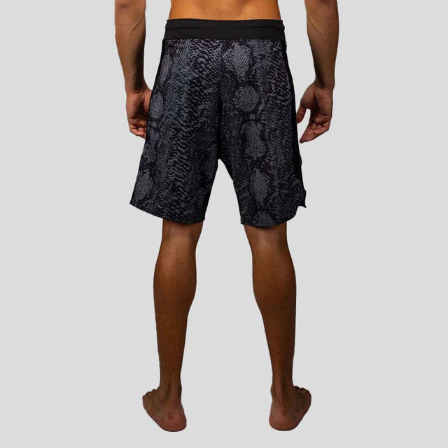 Venum G-Fit Scales Fight Shorts Black/Charcoal Grey