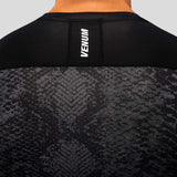 Venum G-Fit Scales Long Sleeve Rash Guard Black/Charcoal Grey