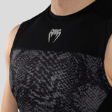 Venum G-Fit Scales Sleeveless Rash Guard Black/Charcoal Grey