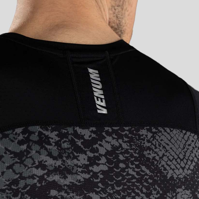 Venum G-Fit Scales Sleeveless Rash Guard Black/Charcoal Grey
