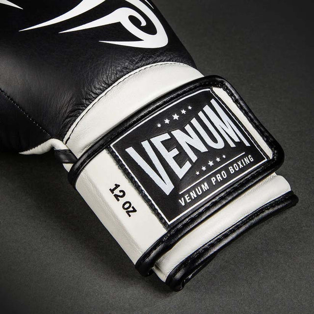 Venum Giant 2.0 Mike Tyson Pro Boxing Gloves Deep Black/Optical White