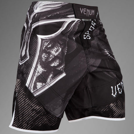 Venum Gladiator 3.0 Fightshorts Black/White - front