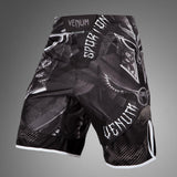 Venum Gladiator 3.0 Fightshorts Black/White - side