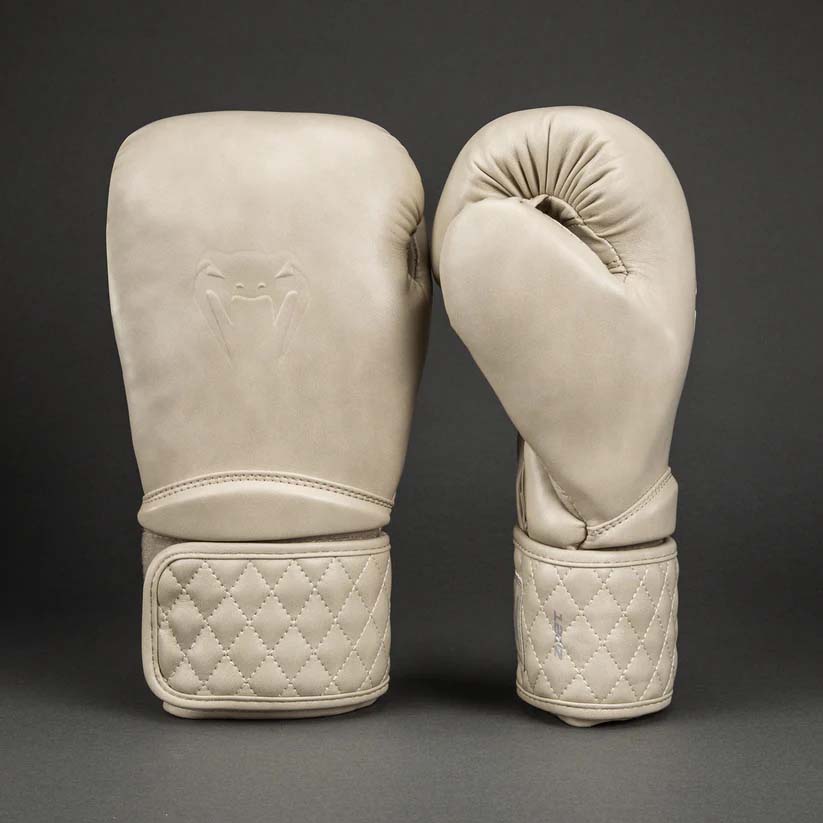 Venum Impact Classic Boxing Gloves Ivory