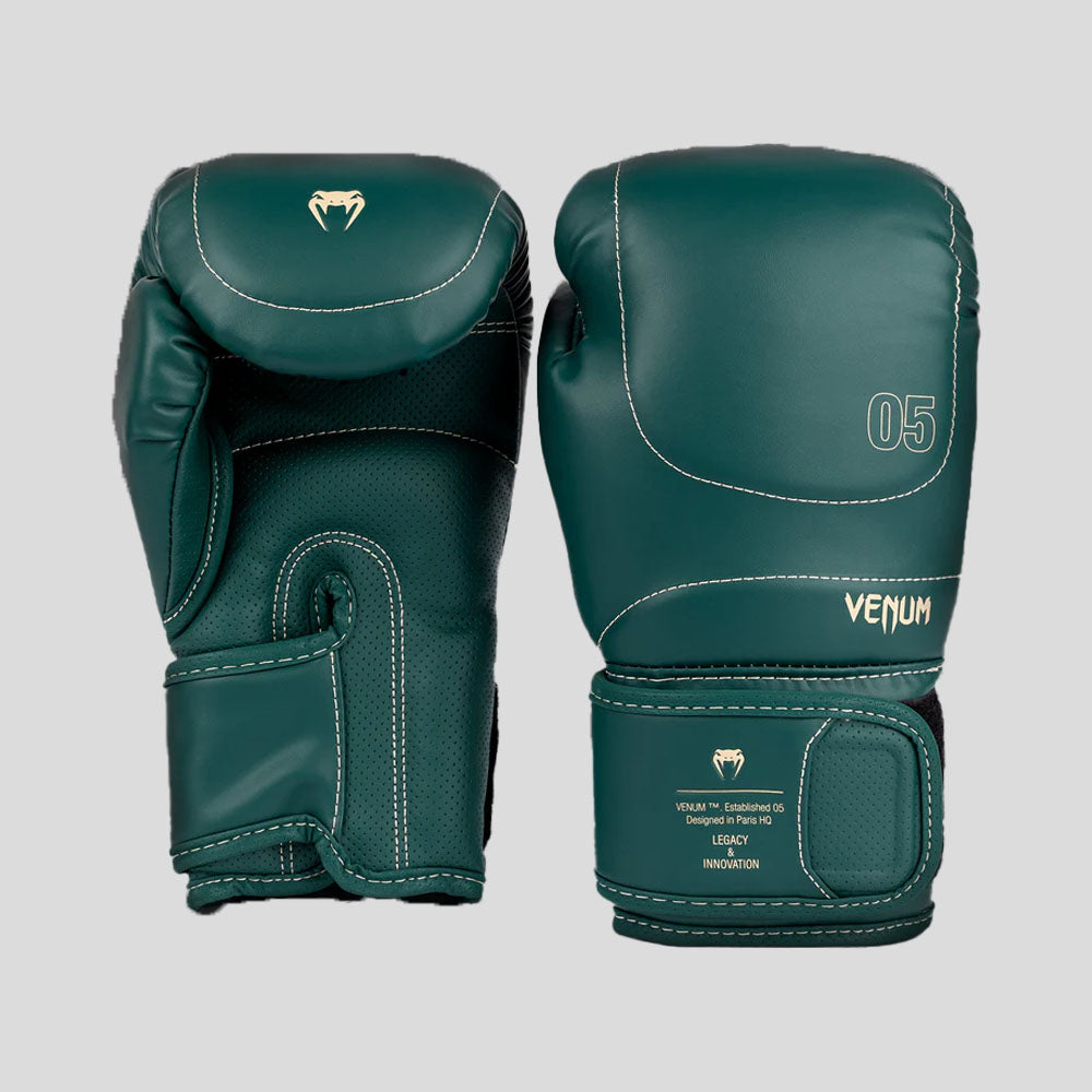 Venum Impact Evo Boxing Gloves Emerald Green