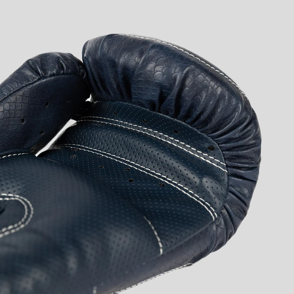 Venum Impact Evo Scales Boxing Gloves Midnight Blue from Made4Fighters