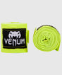 Venum Kontact Boxing Hand Wraps 4.5m Neon Yellow - front