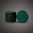 Venum Kontact Boxing Hand Wraps Khaki/Black 4.5m (180 in) - front